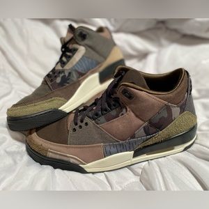 Jordan 3 Retro Patchwork Camo sz 12 Used